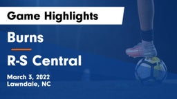 Burns  vs R-S Central  Game Highlights - March 3, 2022