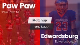 Matchup: Paw Paw vs. Edwardsburg  2017