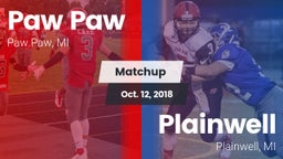Matchup: Paw Paw vs. Plainwell  2018