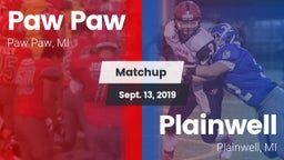 Matchup: Paw Paw vs. Plainwell  2019