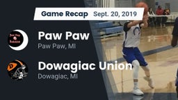 Recap: Paw Paw  vs. Dowagiac Union 2019