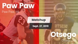 Matchup: Paw Paw vs. Otsego  2019