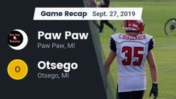 Recap: Paw Paw  vs. Otsego  2019