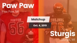Matchup: Paw Paw vs. Sturgis  2019