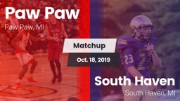 Matchup: Paw Paw vs. South Haven  2019
