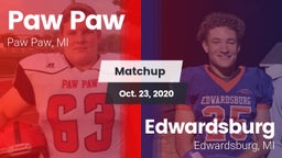 Matchup: Paw Paw vs. Edwardsburg  2020