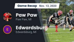 Recap: Paw Paw  vs. Edwardsburg  2020