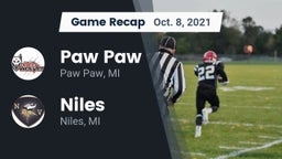 Recap: Paw Paw  vs. Niles  2021
