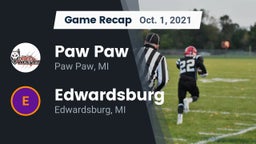 Recap: Paw Paw  vs. Edwardsburg  2021