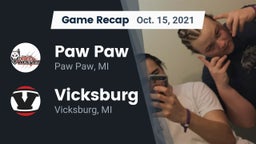 Recap: Paw Paw  vs. Vicksburg  2021