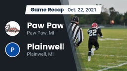 Recap: Paw Paw  vs. Plainwell  2021