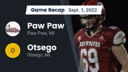 Recap: Paw Paw  vs. Otsego  2022
