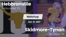 Matchup: Hebbronville vs. Skidmore-Tynan  2017