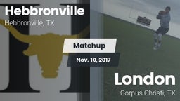 Matchup: Hebbronville vs. London  2017