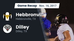 Recap: Hebbronville  vs. Dilley  2017