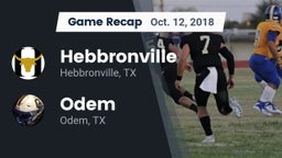 Recap: Hebbronville  vs. Odem  2018