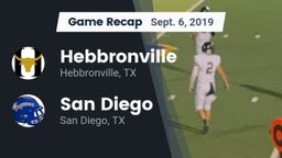 Recap: Hebbronville  vs. San Diego  2019