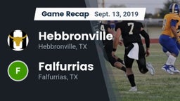 Recap: Hebbronville  vs. Falfurrias  2019