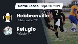 Recap: Hebbronville  vs. Refugio  2019