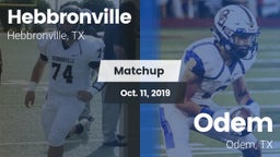 Matchup: Hebbronville vs. Odem  2019