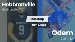 Matchup: Hebbronville vs. Odem  2020