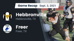 Recap: Hebbronville  vs. Freer  2021