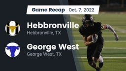 Recap: Hebbronville  vs. George West  2022