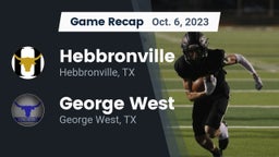 Recap: Hebbronville  vs. George West  2023