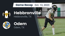 Recap: Hebbronville  vs. Odem  2023