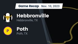Recap: Hebbronville  vs. Poth  2023