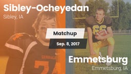 Matchup: Sibley-Ocheyedan vs. Emmetsburg  2017