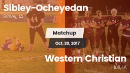 Matchup: Sibley-Ocheyedan vs. Western Christian  2017