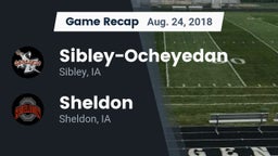 Recap: Sibley-Ocheyedan vs. Sheldon  2018