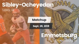 Matchup: Sibley-Ocheyedan vs. Emmetsburg  2018