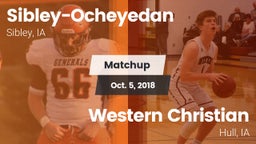 Matchup: Sibley-Ocheyedan vs. Western Christian  2018