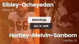 Matchup: Sibley-Ocheyedan vs. Hartley-Melvin-Sanborn  2018