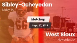 Matchup: Sibley-Ocheyedan vs. West Sioux  2019