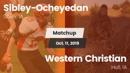 Matchup: Sibley-Ocheyedan vs. Western Christian  2019