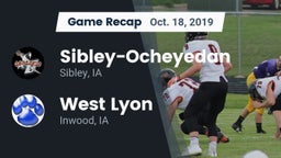 Recap: Sibley-Ocheyedan vs. West Lyon  2019