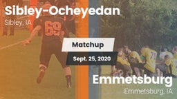Matchup: Sibley-Ocheyedan vs. Emmetsburg  2020