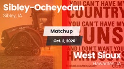 Matchup: Sibley-Ocheyedan vs. West Sioux  2020