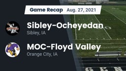 Recap: Sibley-Ocheyedan vs. MOC-Floyd Valley  2021