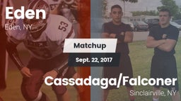 Matchup: Eden  vs. Cassadaga/Falconer  2017