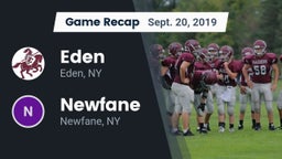Recap: Eden  vs. Newfane  2019