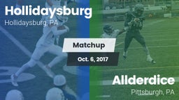 Matchup: Hollidaysburg vs. Allderdice  2017