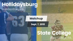 Matchup: Hollidaysburg vs. State College  2018