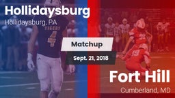 Matchup: Hollidaysburg vs. Fort Hill  2018