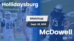 Matchup: Hollidaysburg vs. McDowell  2018