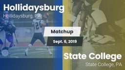 Matchup: Hollidaysburg vs. State College  2019
