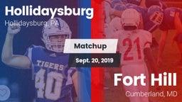Matchup: Hollidaysburg vs. Fort Hill  2019